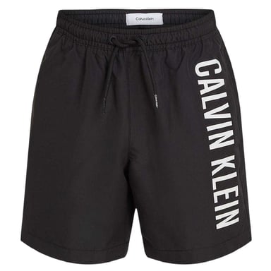 Calvin Klein Boys Logo Swim Shorts (Black)