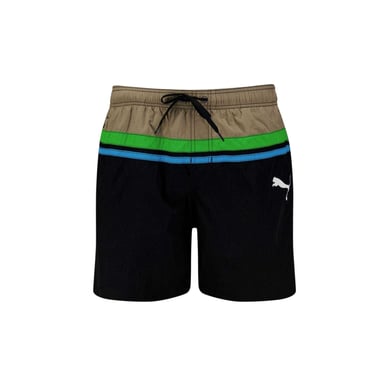 Puma Mens Heritage Swim Shorts (Beige/Navy)