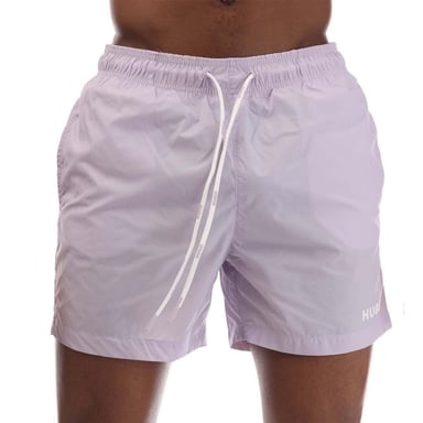 Hugo Mens Haiti Contrast Logo Swim Shorts (Purple)