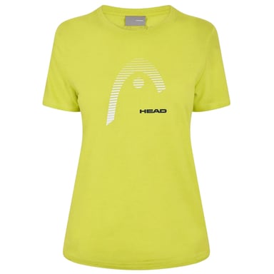 Head Womens/Ladies Club Lara Graphic Print T-Shirt (Yellow)