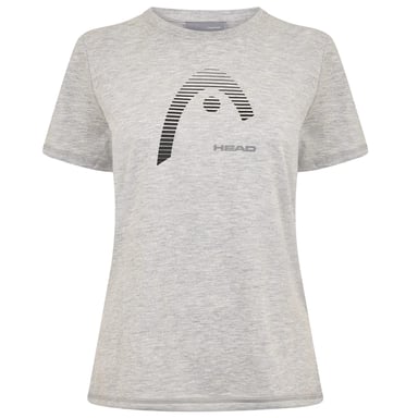 Head Womens/Ladies Club Lara Graphic Print T-Shirt (Grey)