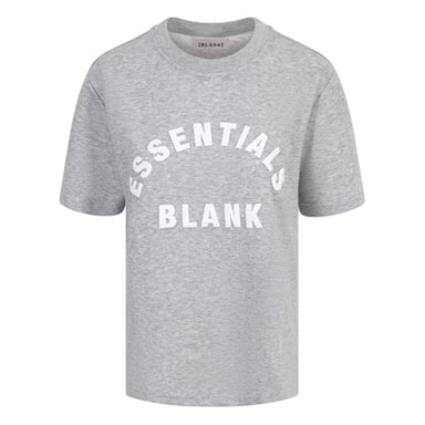 Blank Essentials Womens/Ladies Oversized Boyfriend T-Shirt (Grey Marl Marl)