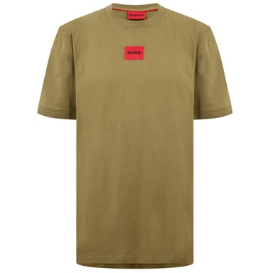 Hugo Mens Diragolino Chest Logo T-Shirt (Green)