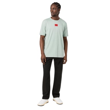 Hugo Mens Diragolino Chest Logo T-Shirt (Light Green)