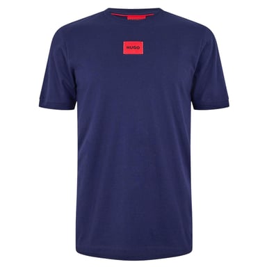 Hugo Mens Diragolino Chest Logo T-Shirt (Navy)