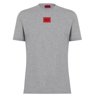Hugo Mens Diragolino Chest Logo T-Shirt (Grey)