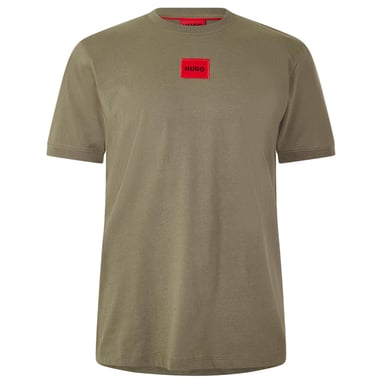 Hugo Mens Diragolino Chest Logo T-Shirt (Medium Grey)
