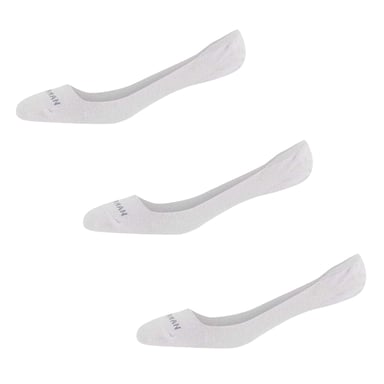 Ben Sherman Mens Makalu Logo Liner Socks (Pack of 3) (White)