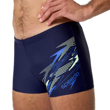 Speedo Mens Medley Swimming Trunks (Peacoat/Deep Blue)