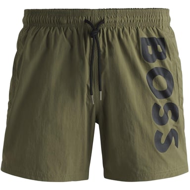 Boss Mens Octopus Swim Shorts (Dark Beige)