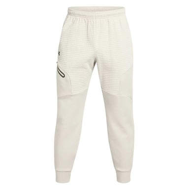 Under Armour Mens Unstoppable Textured Slim Joggers (White)