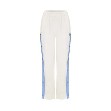 Hugo Womens/Ladies Nusarah Side Stripe Joggers (Natural)