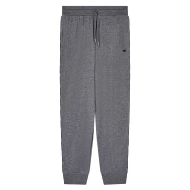 Emporio Armani EA7 Mens Fleece Relaxed Fit Joggers (Grey Melange)