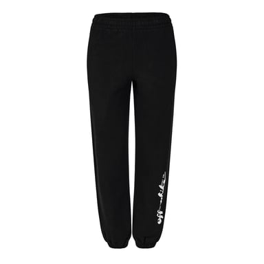 Off White Womens/Ladies Painter Logo Jogging Bottoms (Black/White)