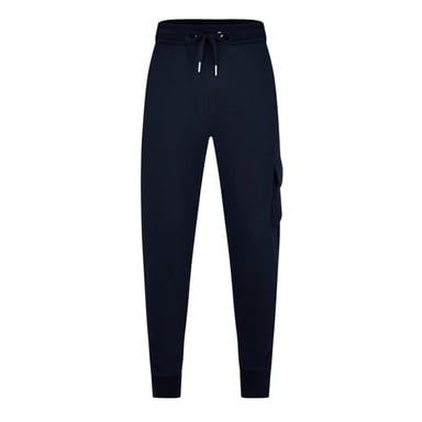 Calvin Klein Mens Patch Tracksuit Bottoms (Navy)