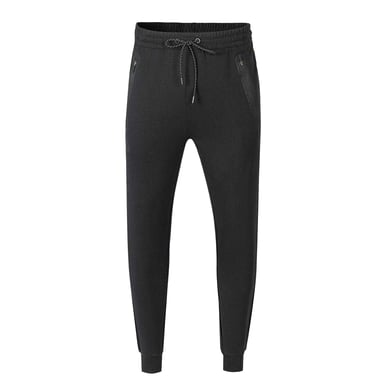 Kappa Mens Polycotton Logo Jogging Bottoms (Black)