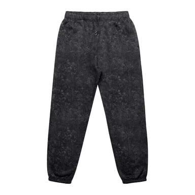 Firetrap Unisex Adult Acid Wash Joggers (Black)