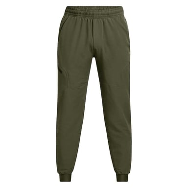 Under Armour Mens Unstoppable Woven Joggers (Green/Black)