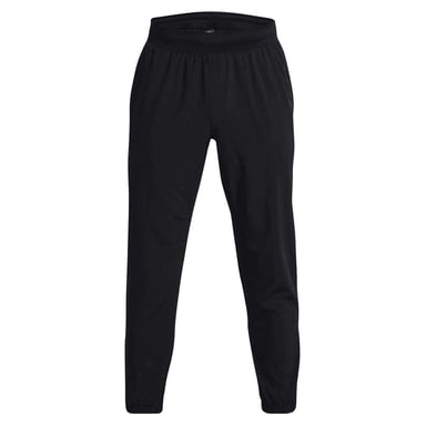 Under Armour Mens Project Rock Reflective Jogging Bottoms (Black)