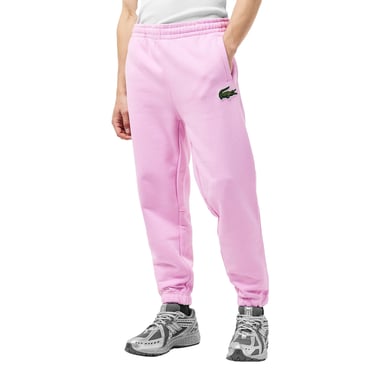 Lacoste Womens/Ladies Cotton Blend Jogging Bottoms (Pink)