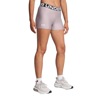 Under Armour Womens/Ladies HeatGear Compression Shorts (Grey)