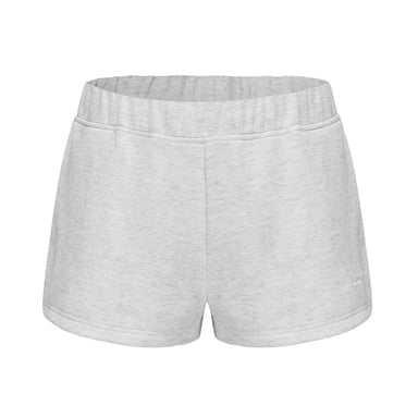 Slazenger Womens/Ladies Fleece Shorts (Ice Grey Marl)