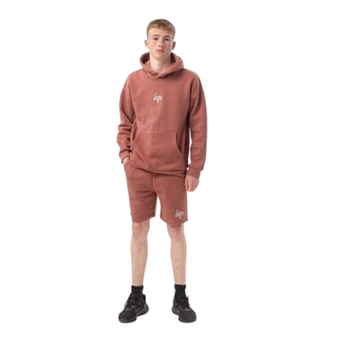 Hype Unisex Adult Script Sweat Shorts (Red)