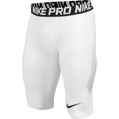 Nike Mens Pro Workout Compression Shorts (White)
