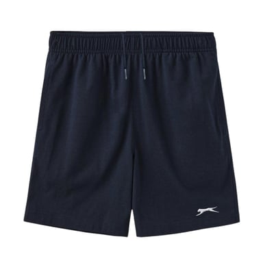 Slazenger Boys Logo Elasticated Waist Sweat Shorts (Navy)