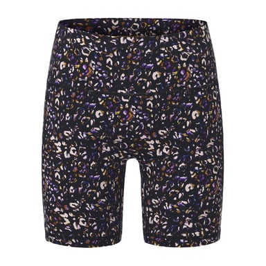 Biba Womens/Ladies Leopard Print High Waist Cycling Shorts (Black)