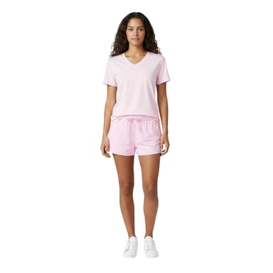 USA Pro Womens/Ladies 2 in 1 Running Shorts (Pink)