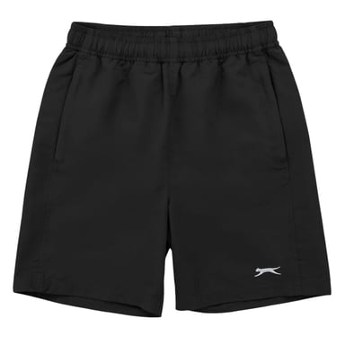 Slazenger Childrens/Kids Woven Shorts (Black)