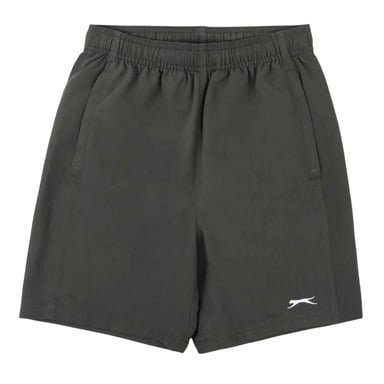 Slazenger Childrens/Kids Woven Shorts (Charcoal)