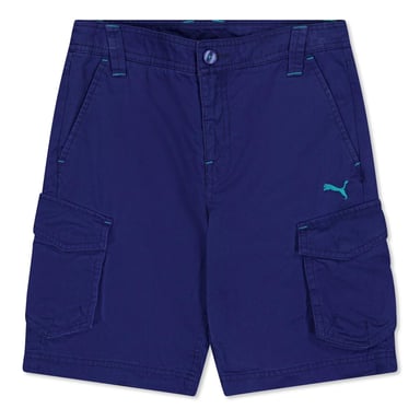 Puma Childrens/Kids Beach Walking Cargo Shorts (Blue)