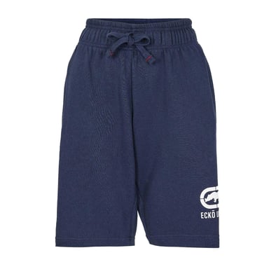 Ecko Mens Cloud Crocodile Fleece Casual Sweat Shorts (Navy)
