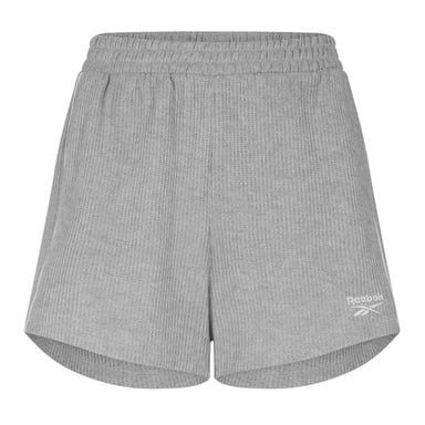 Reebok Womens/Ladies Ribbed Sweat Shorts (Medium Grey)