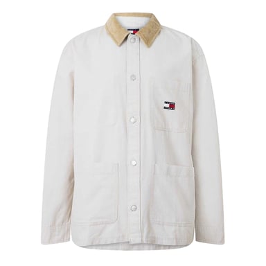 Tommy Jeans Mens Overshirt (Beige)
