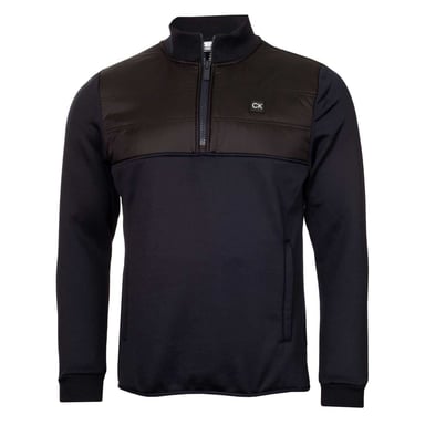 Calvin Klein Mens Half Zip Golf Jacket (Navy)