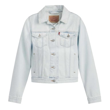 Levis Womens/Ladies Original Denim Trucker Jacket (Blue)