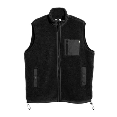 Farah Mens Grant Fleece Gilet (Black)
