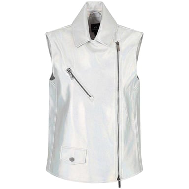 Armani Exchange Womens/Ladies Iridescent Sleeveless Gilet (Multicoloured Melange)