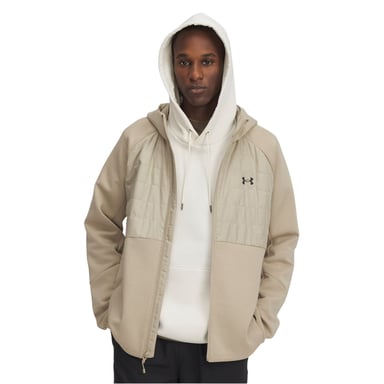 Under Armour Mens Unstoppable Padded Soft Shell Jacket (Brown)