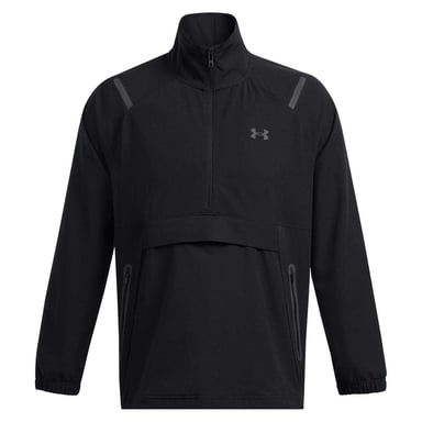 Under Armour Mens Unstoppable Moisture Wicking Anorak (Black)