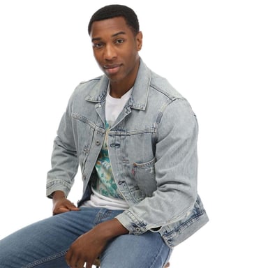 Levis Mens Cotton Trucker Jacket (Denim)