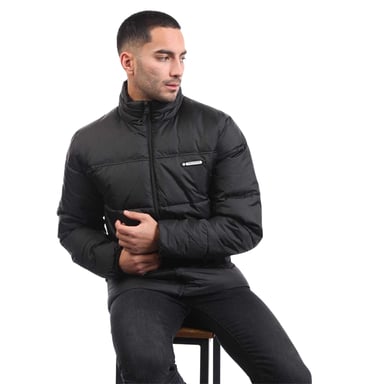Nautica Mens Regular Puffer Jacket (Black)