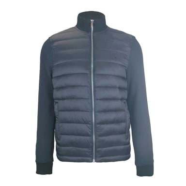 Original Penguin Mens City Padded Hybrid Jacket (Black)