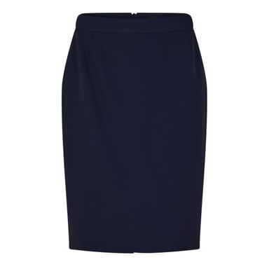Boss Womens/Ladies Vilea Slim Pencil Skirt (Navy)