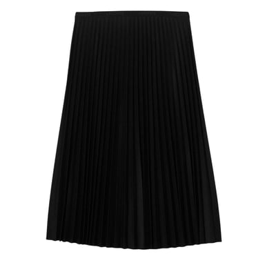 Lacoste Womens/Ladies Pleated Midi Skirt (Black)