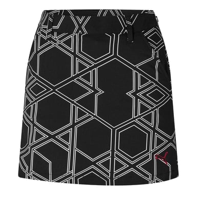 Puma Womens/Ladies Geometric Golf Skort (Black)