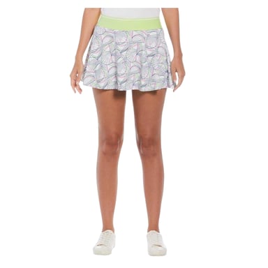 Original Penguin Womens/Ladies Geometric Tennis Skort (Bright White)